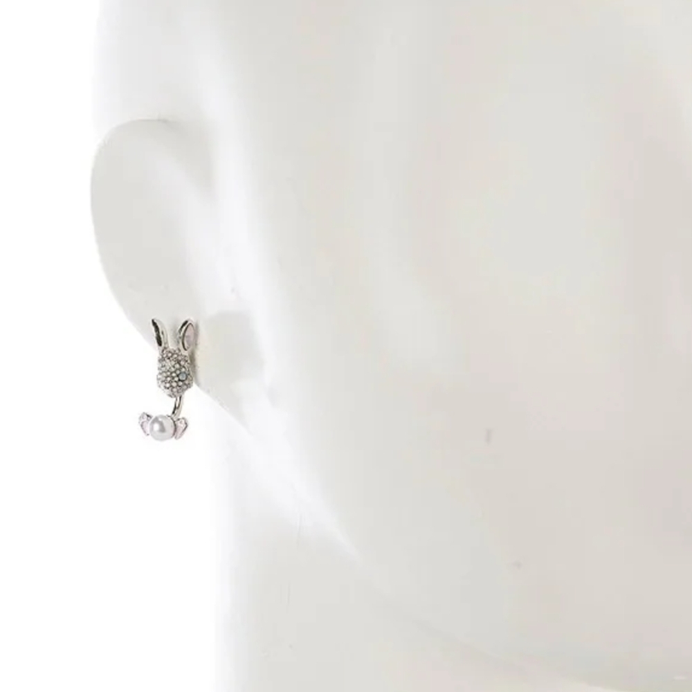 Betsy Johnson Cute Bunny Earrings - Picture 5 of 5